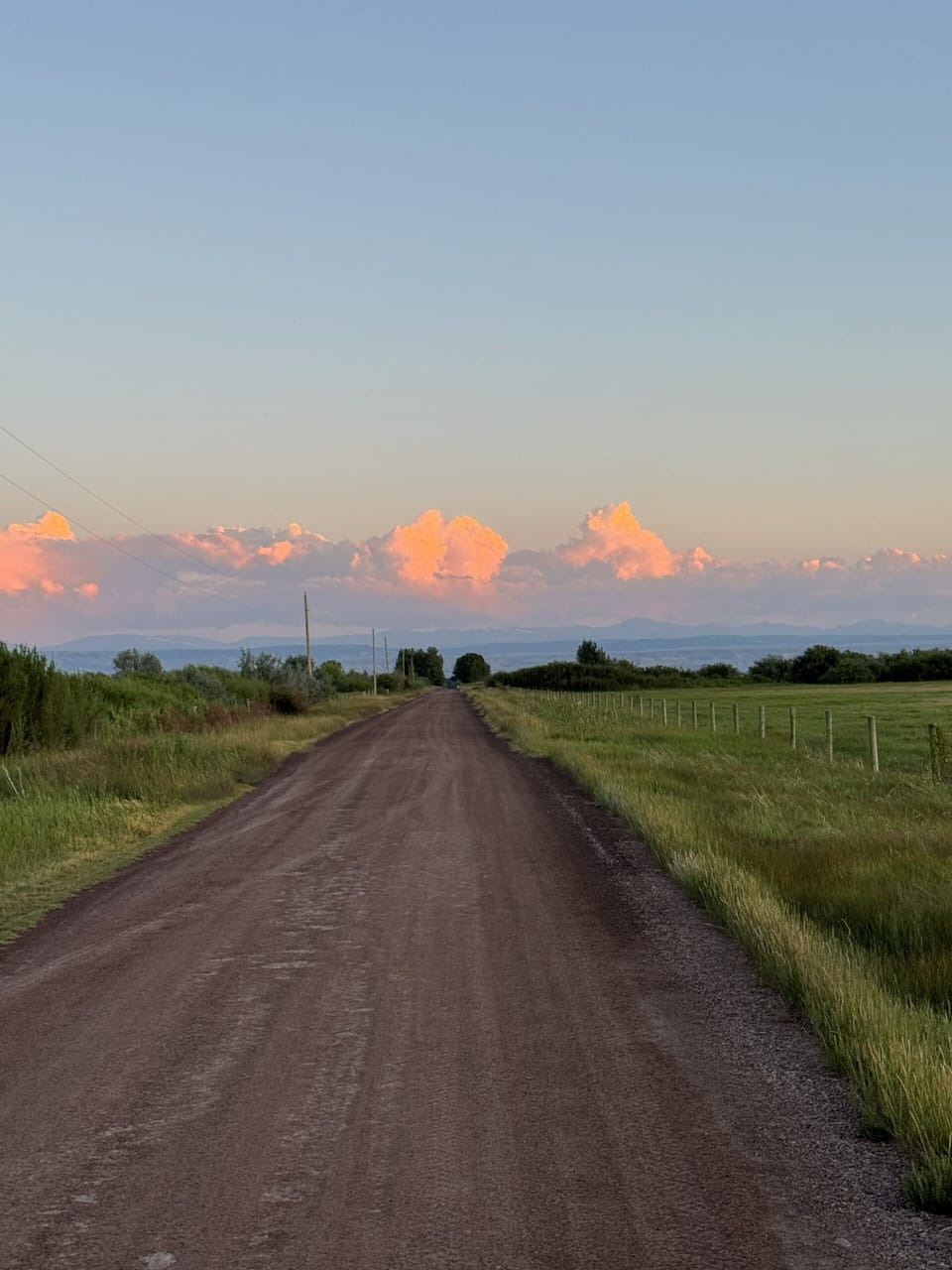 Dirt roads, and Mountain Views!