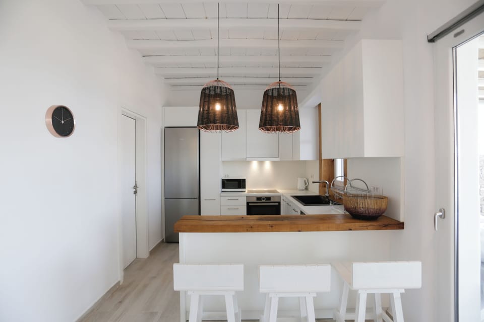 Villa, 4 Bedrooms, Private Pool, Sea View | Private kitchen | Full-size fridge, microwave, oven, dishwasher