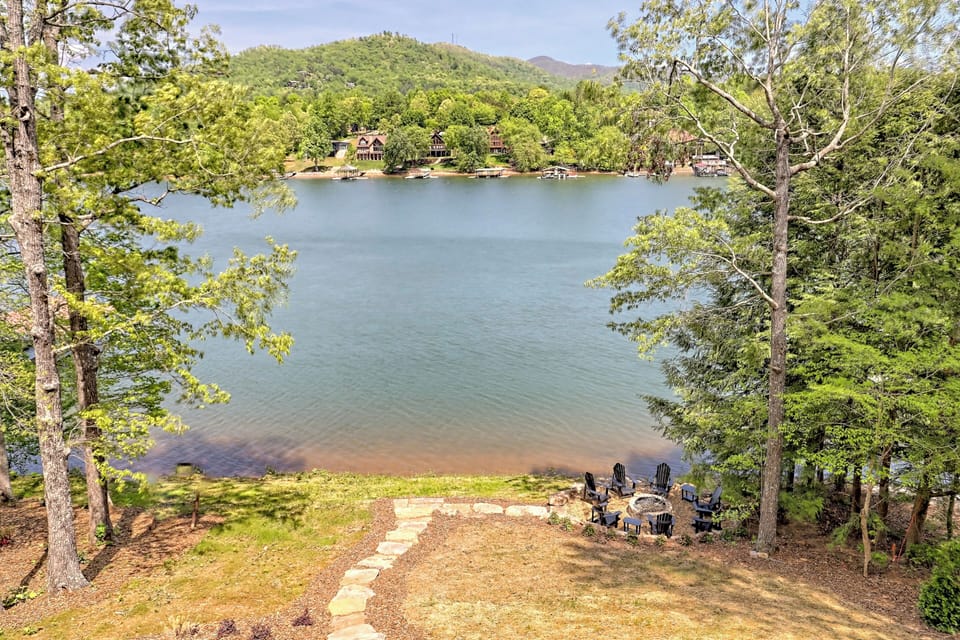 View from main floor deck