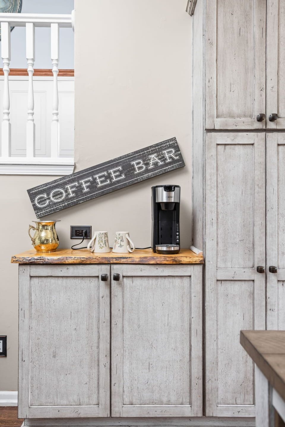 Step into our snug coffee corner!