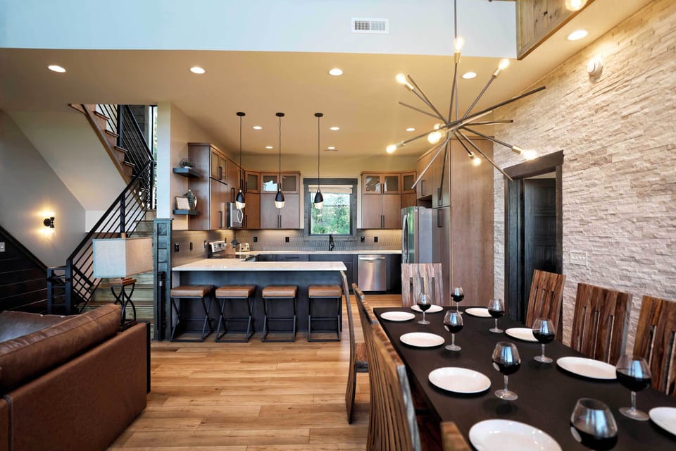 Open concept living and dining area so you don't miss a thing!
