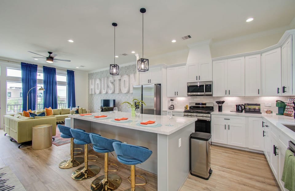 Experience culinary freedom in our spacious kitchen