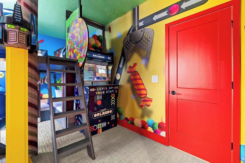 Candy Land *Theme Room* 1 on Second Floor