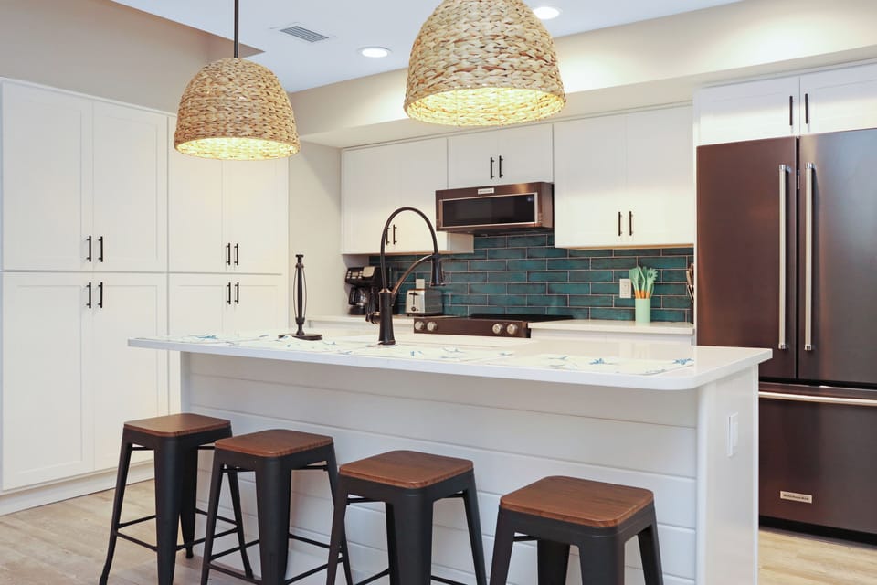 Kitchen with Bar Seating
