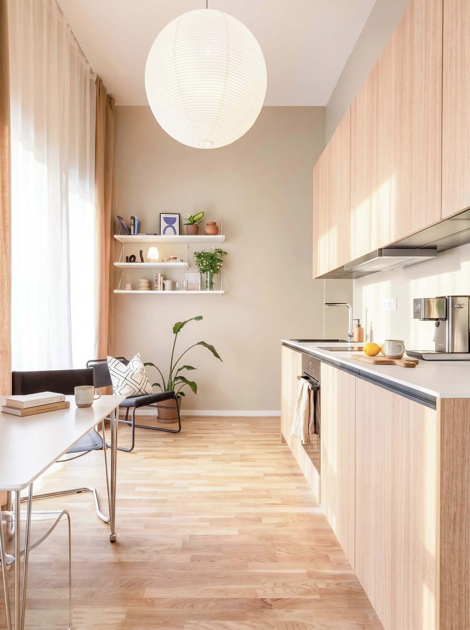 Kitchen is fully equipped with everything you need for basic cooking - please, see the list of amenities