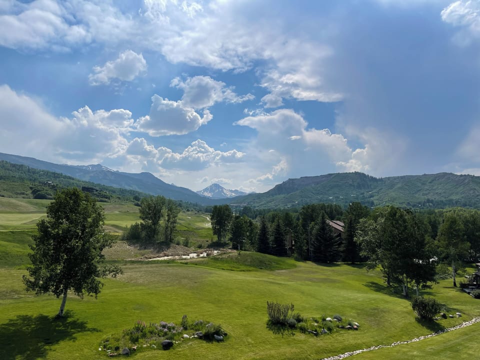 Summer 
View from Balcony