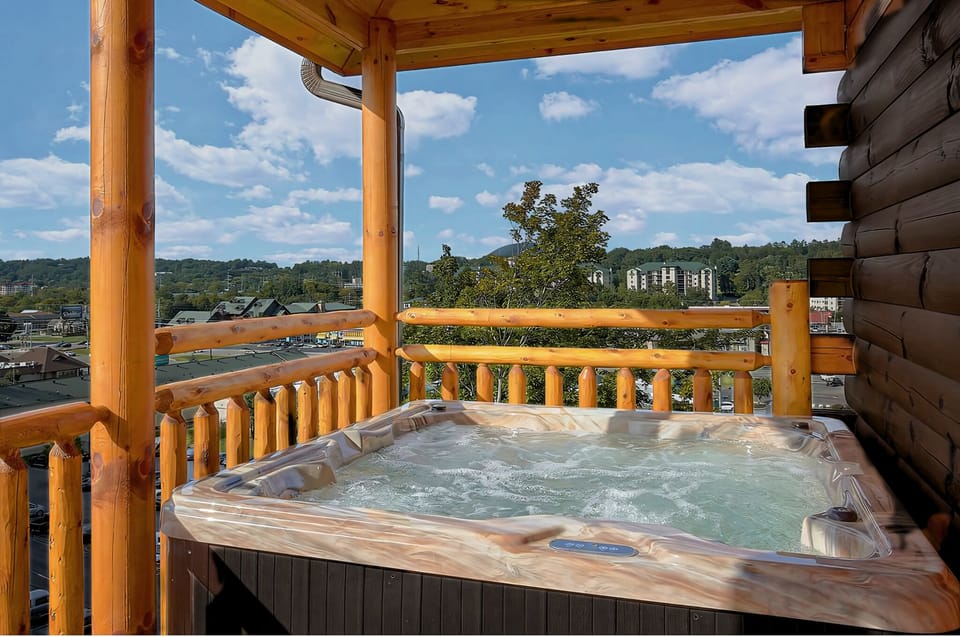Elevate your relaxation with our balcony Jacuzzi. Perched above the world, it's a sanctuary of serenity with breathtaking views.