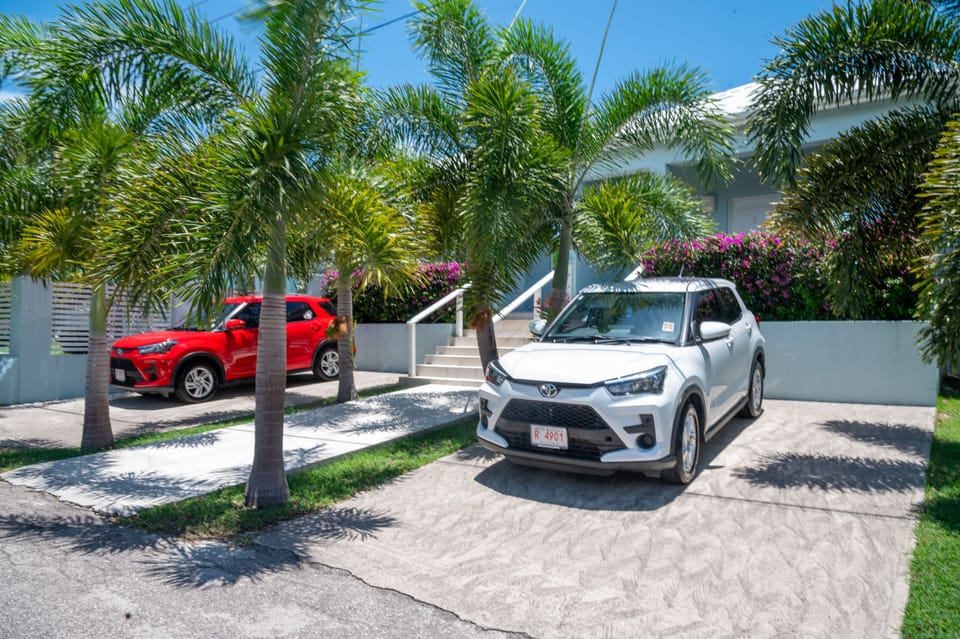 Rental car included with stay
