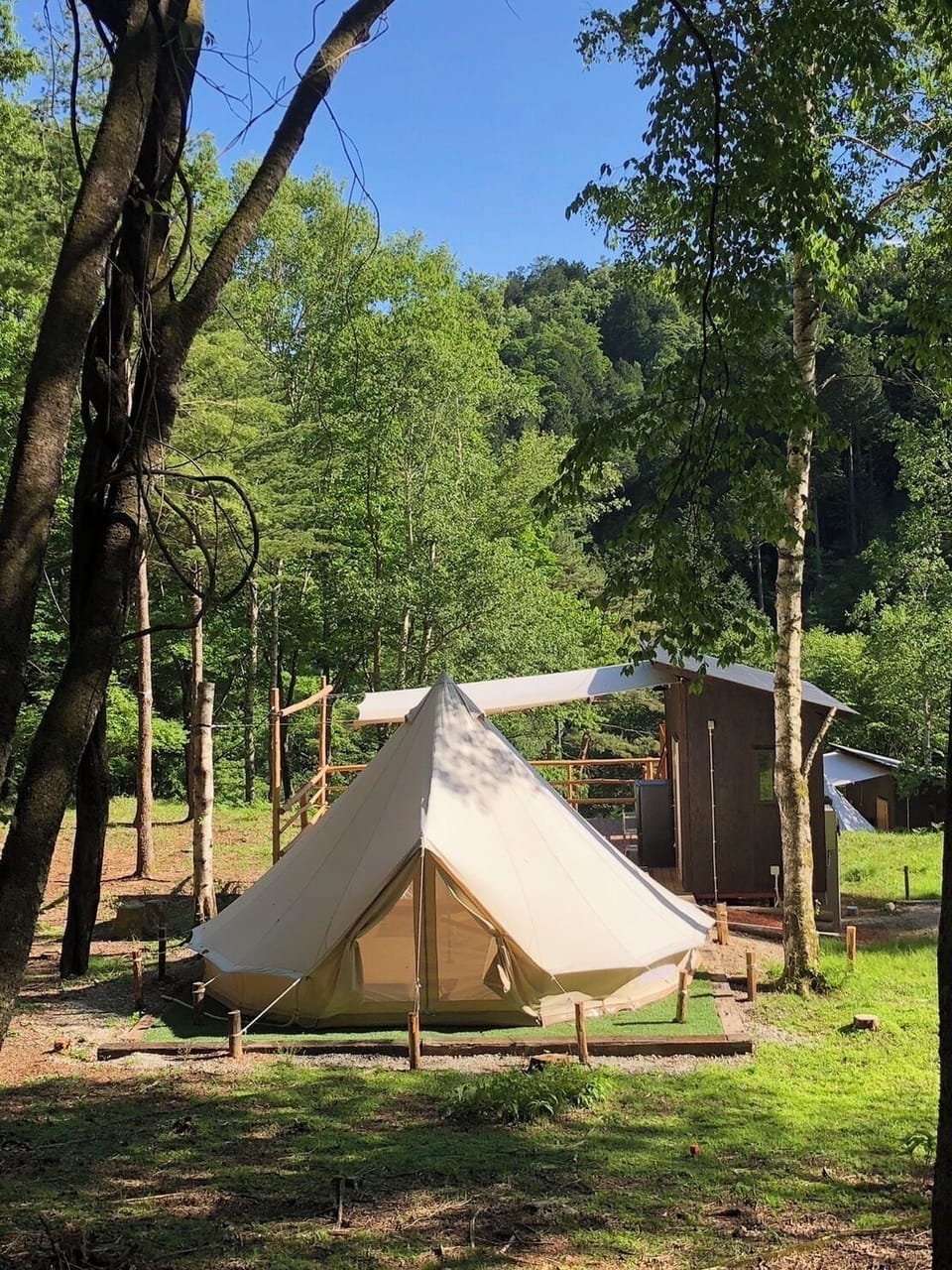 Comfort Tent, Balcony, Mountain View (Type D) | Terrace/patio