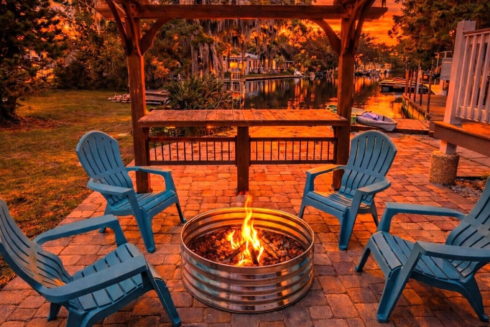 Relax by the firepit