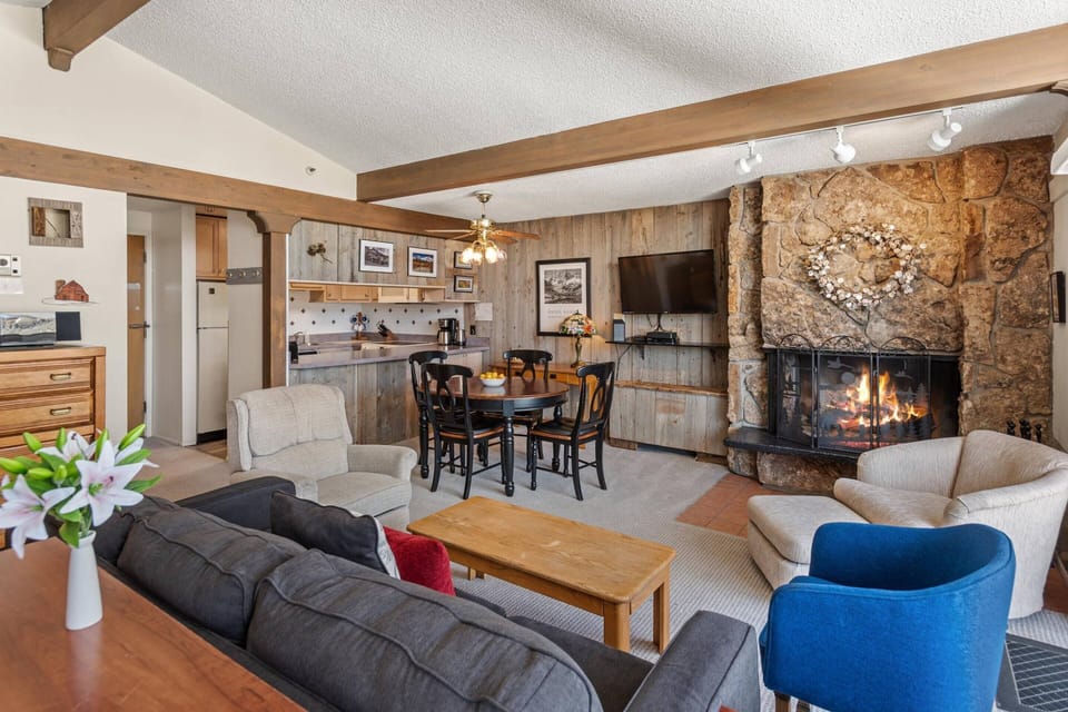 You will feel so relaxed in this cozy vacation rental with everything you need to enjoy a getaway in the mountains!
