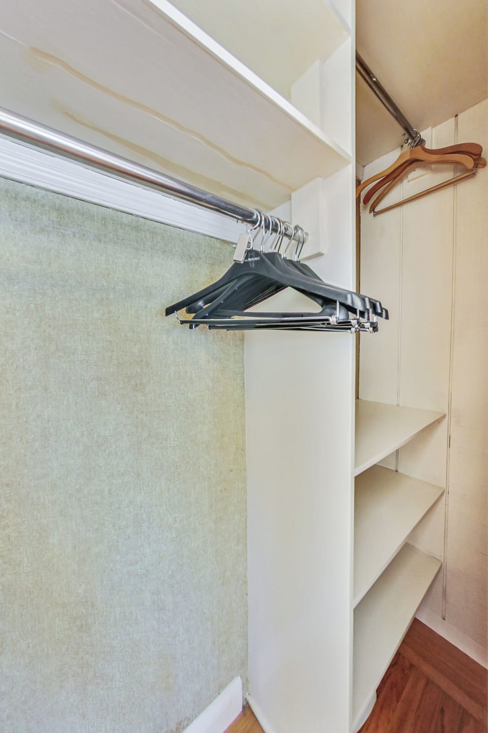 Plenty of closet space