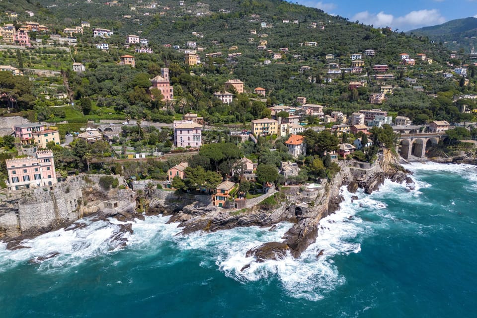 Family Villa, 4 Bedrooms, 2 Bathrooms, Sea Facing (Wonderful Villa In Mulinetti) | Aerial view