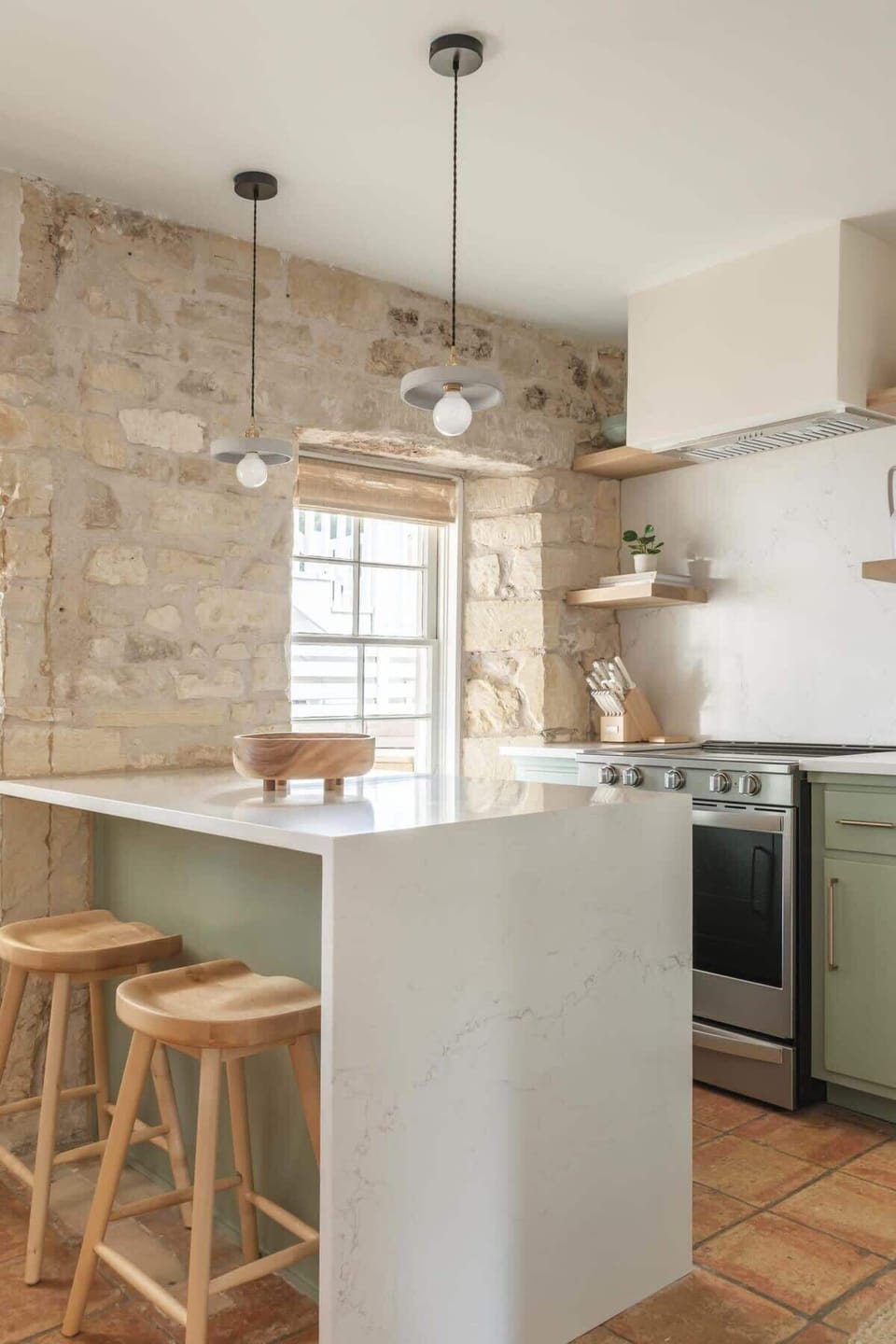 Stove, fridge, microwave and dishwasher