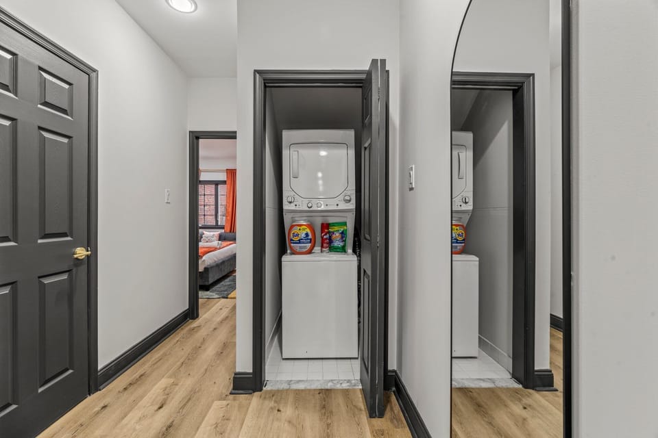 Convenience is key! You will love the in-unit washer and dryer, making it easy to stay fresh and clean throughout your stay. No need to worry about packing extra clothes; enjoy the comfort of home with this fantastic amenity.