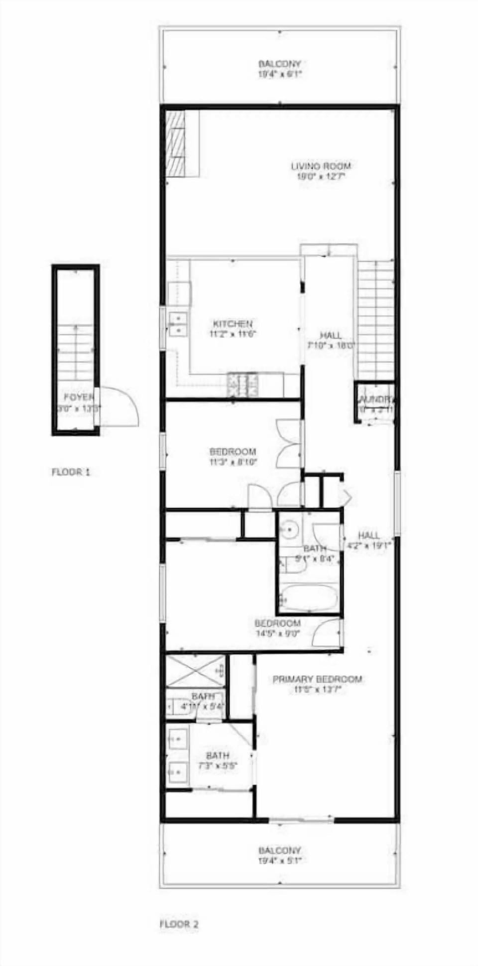 3607 Seashore B Floorplan