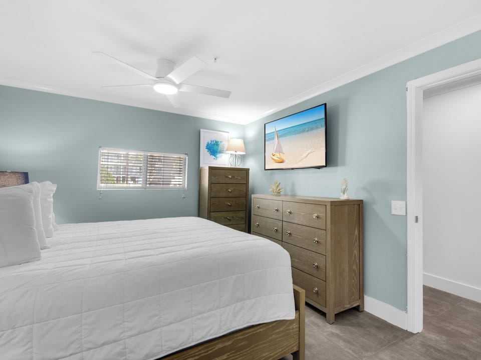 Primary Bedroom with TV