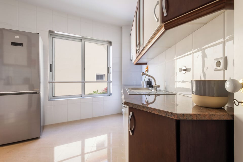 Superior Villa | Private kitchen | Electric kettle, toaster, highchair