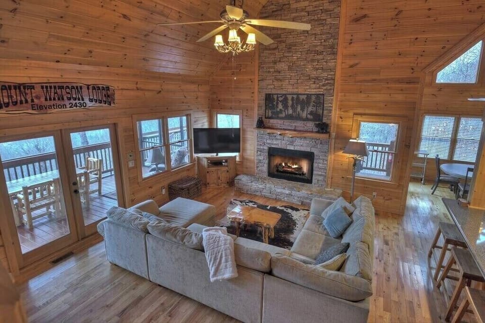 Open concept main level living area