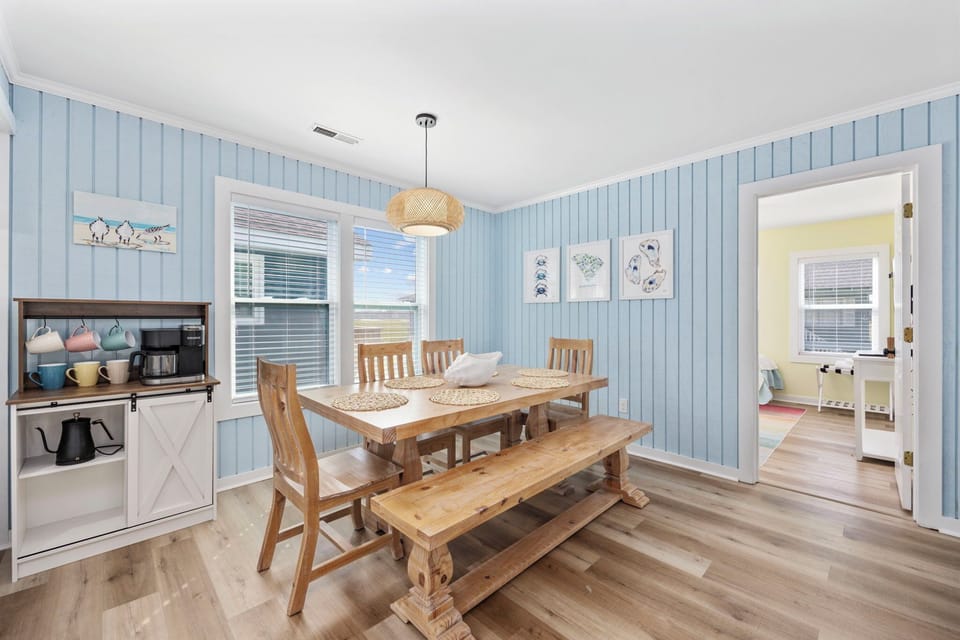 Dining Table and Coffee Bar