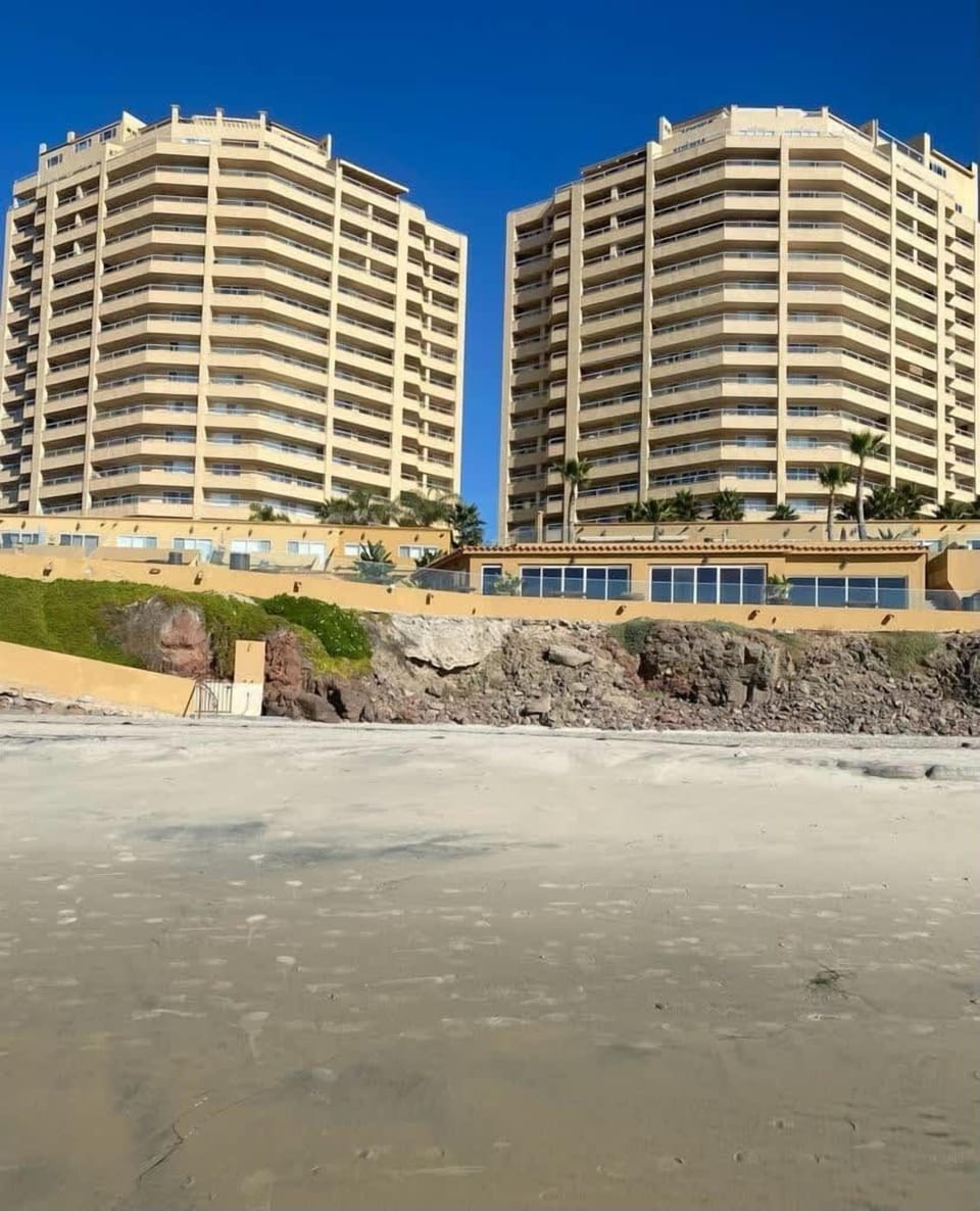 View from the beach