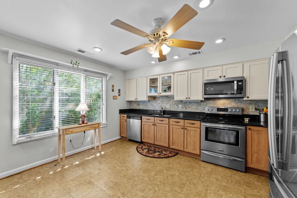 2nd floor open kitchen