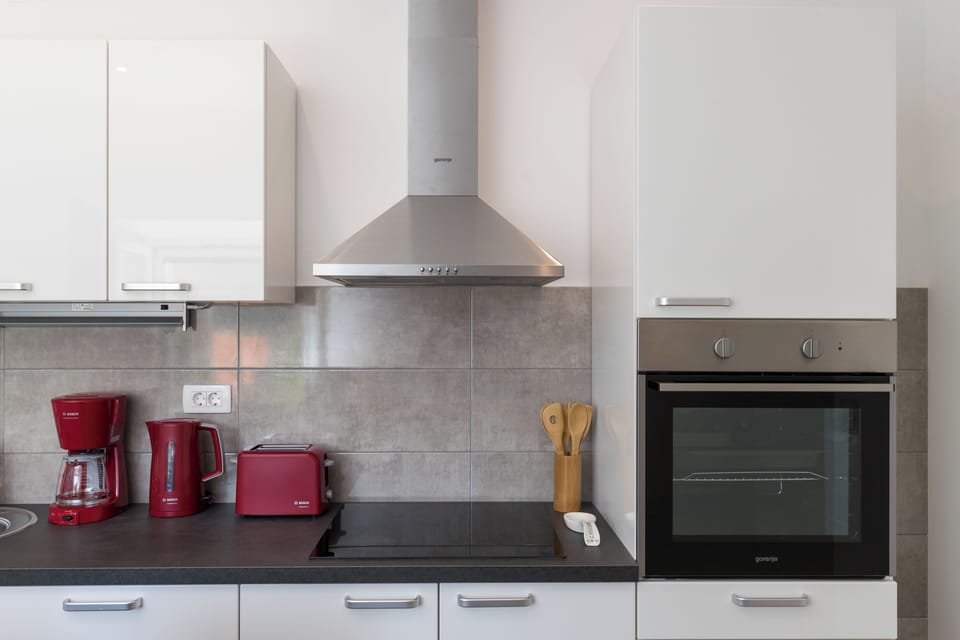 House (Two Bedroom Holiday Home with Terrace) | Private kitchen | Fridge