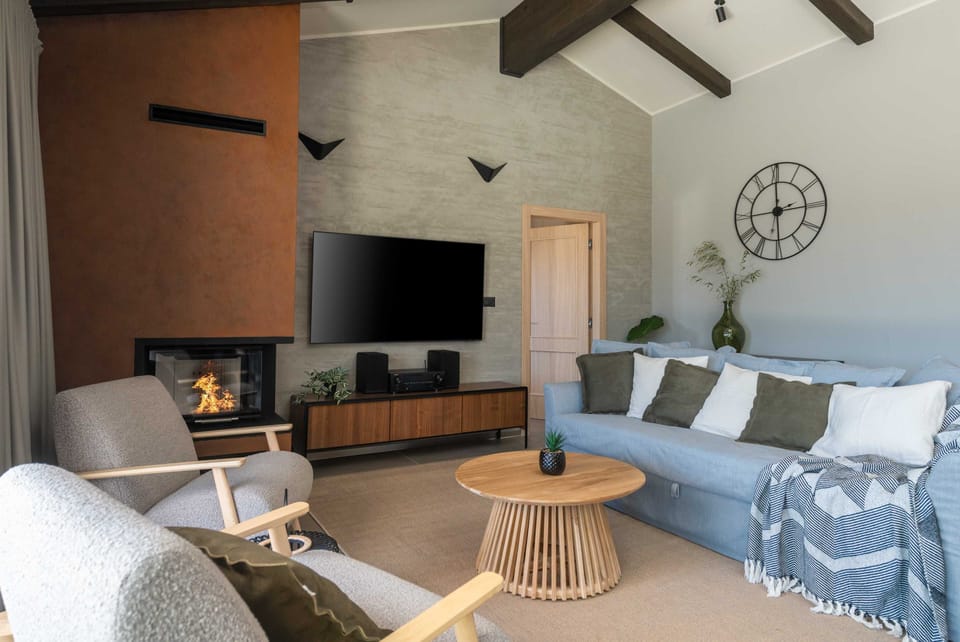 Villa (Two Bedroom Villa with Terrace and Sw) | Living room | 32-inch flat-screen TV with digital channels