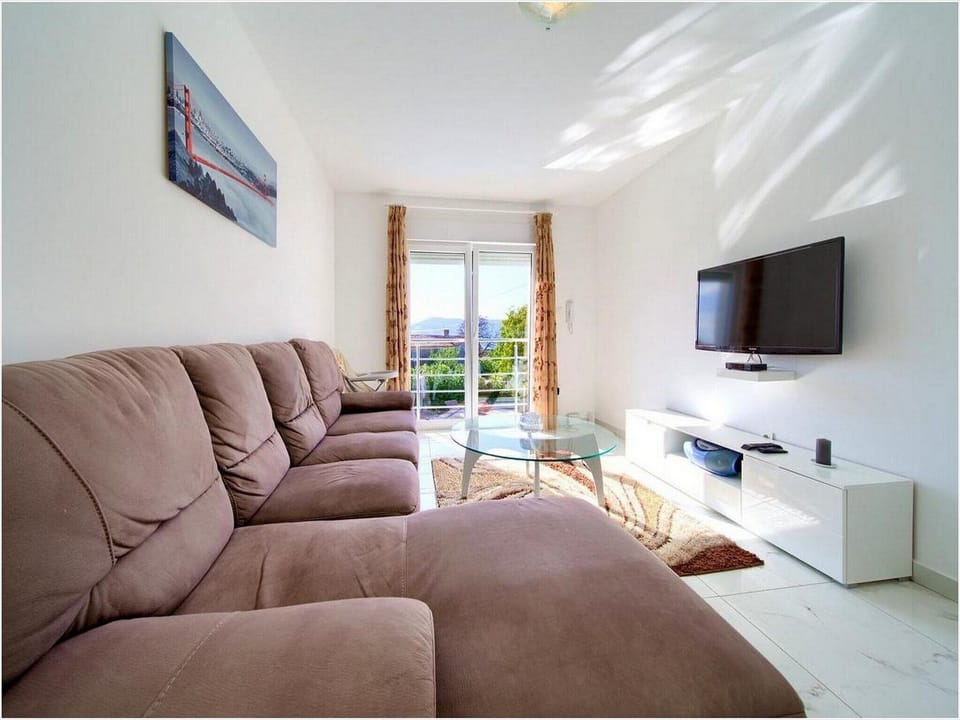 Villa (Four Bedroom Villa with Swimming Pool) | Living room | 32-inch flat-screen TV with satellite channels
