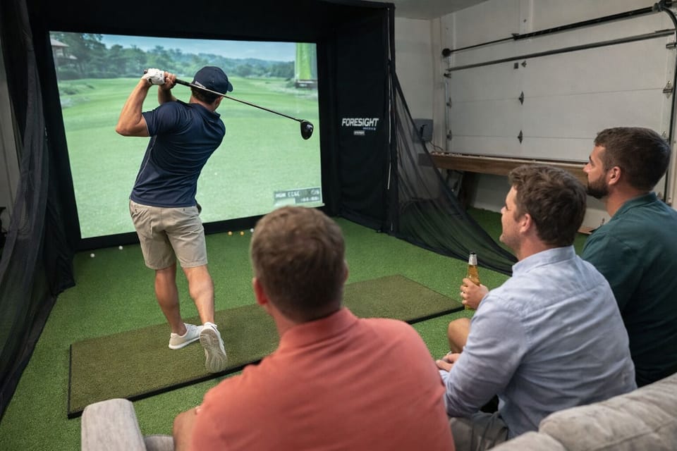 Rain or shine, your tee time is secured. ⛳️
Enjoy our private indoor golf simulator — perfect for practice rounds, friendly competition, or winding down after a beach day.