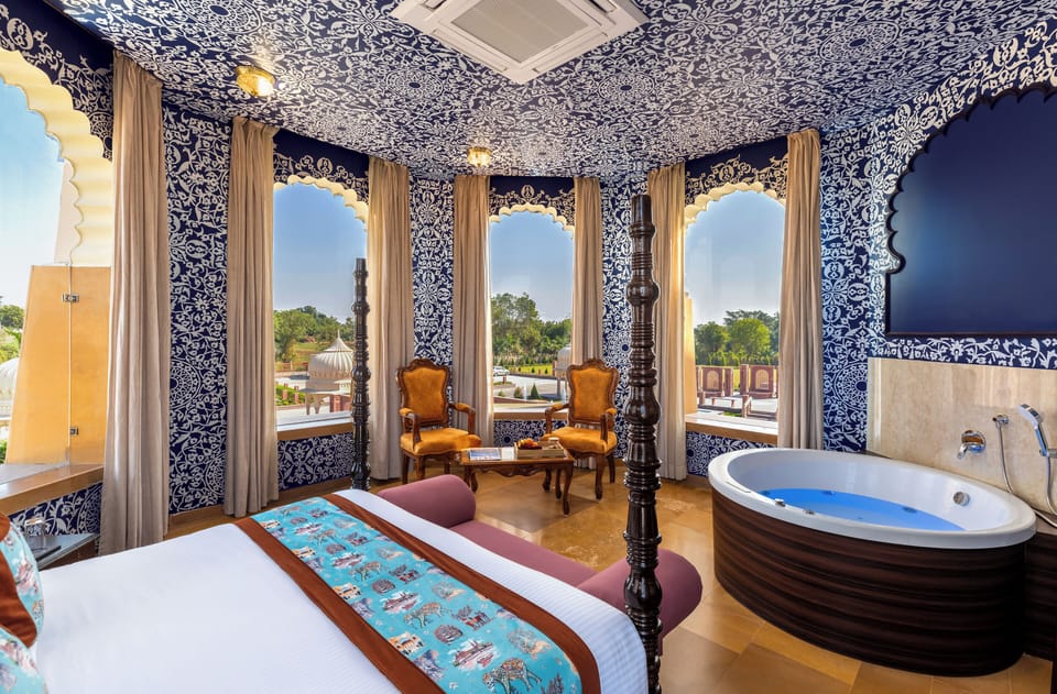 Chetak Suite with Jacuzzi | In-room safe, iron/ironing board (on request), WiFi (free)