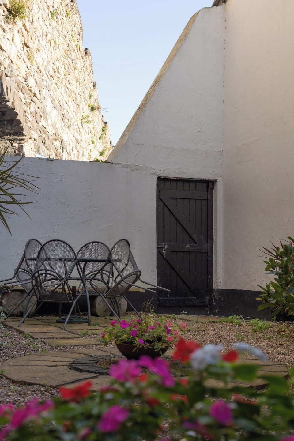Outdoor seating area