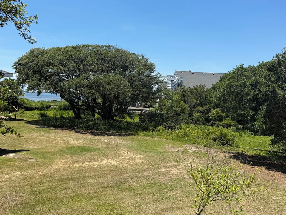 Porch view of the sound 
