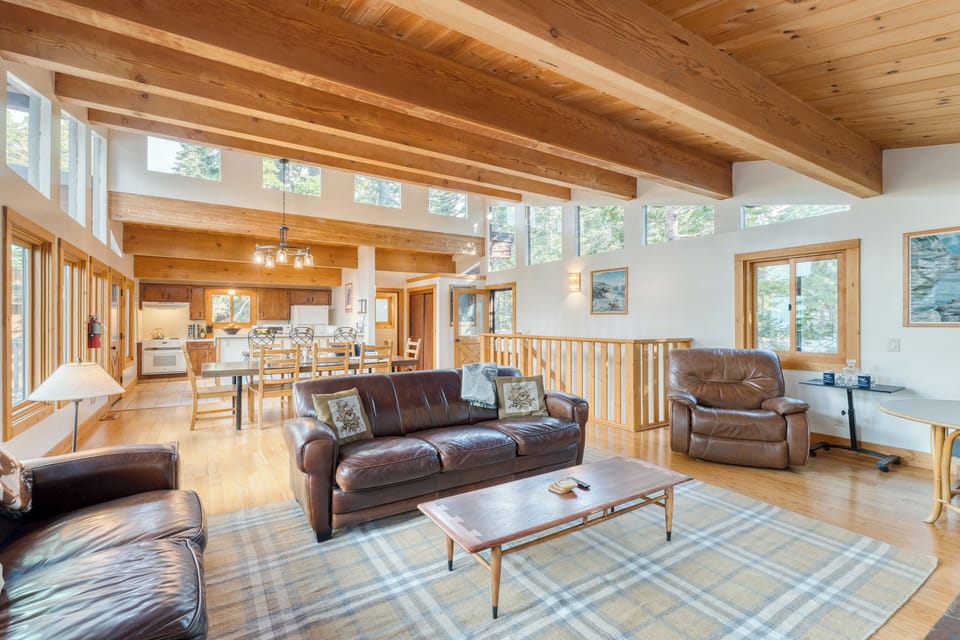 Open concept living.