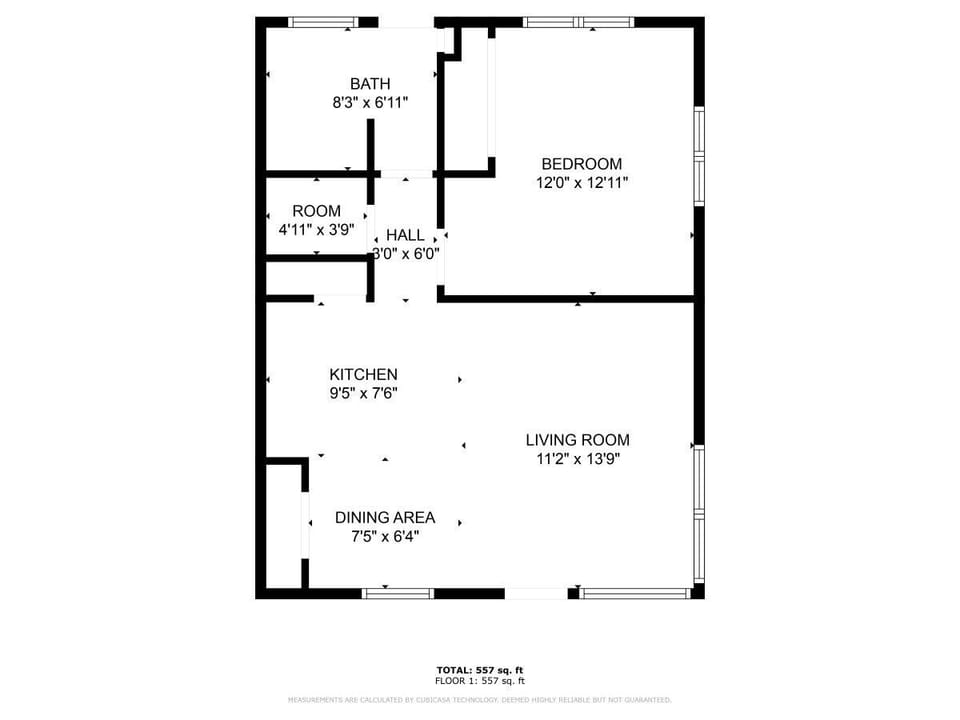 Mermaid`s floor plan