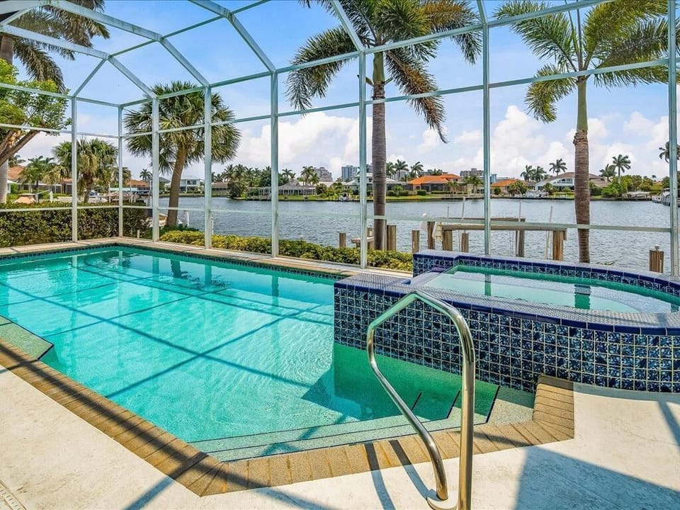 Sparkling Salt Water Pool and Spa