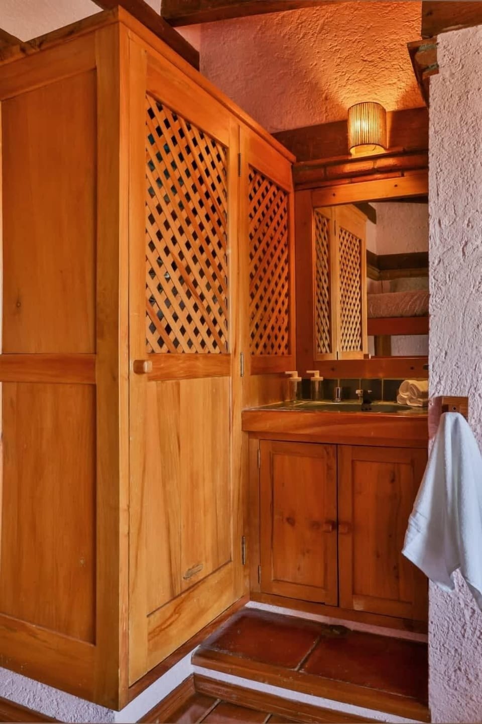 The sink area of bathroom 2