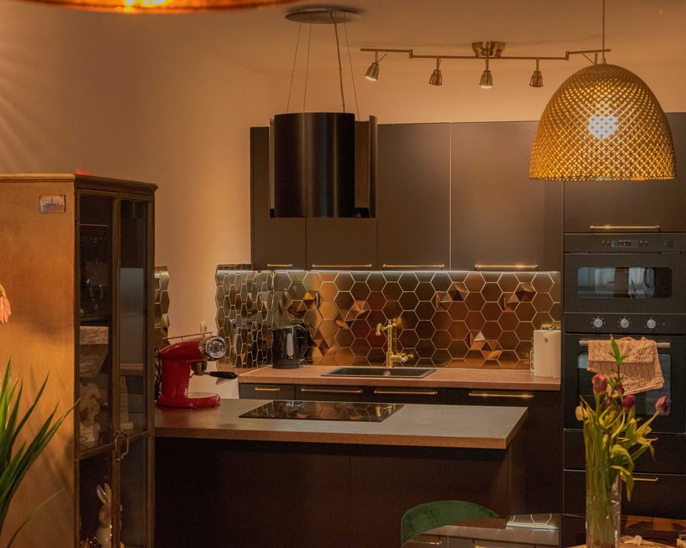 Apartment (One Bedroom Apartment with Balcony) | Private kitchen | Fridge