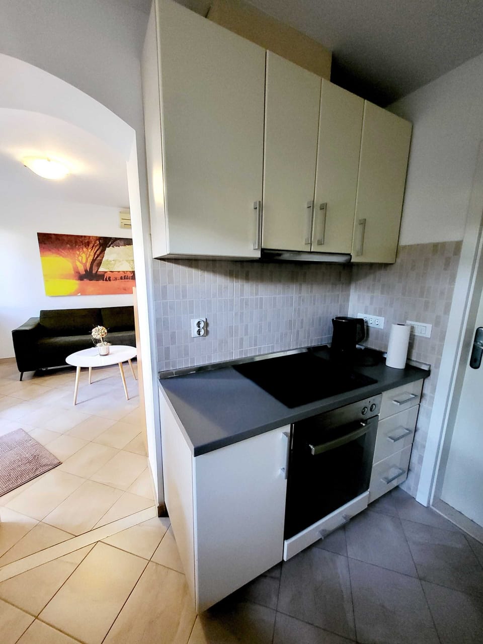 Studio (Studio Apartment with Terrace) | Private kitchen | Fridge