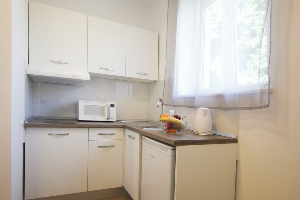 Apartment (Apartment Goge - One-Bedroom Apartmen) | Private kitchen | Fridge