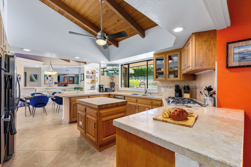 Huge kitchen