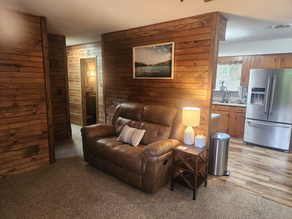 Loveseat reclines