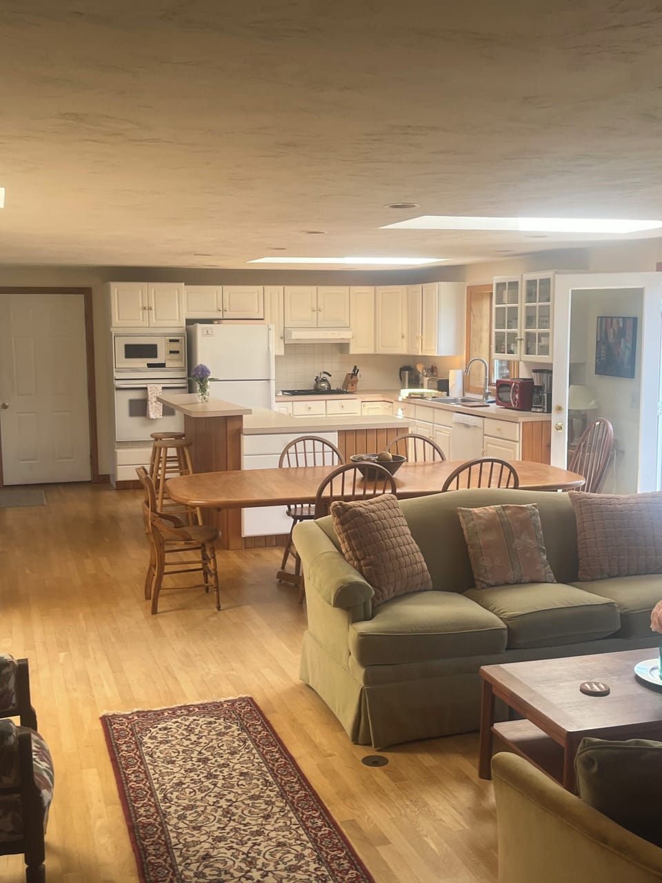 Spacious living area