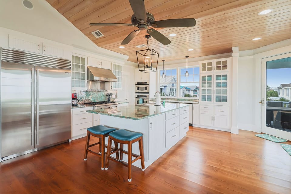 Kitchen on the top floor
