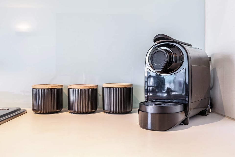 COFFEE MACHINE: For those days when staying in sounds just right. Brew a fresh cup to kickstart your morning or recharge your afternoon.