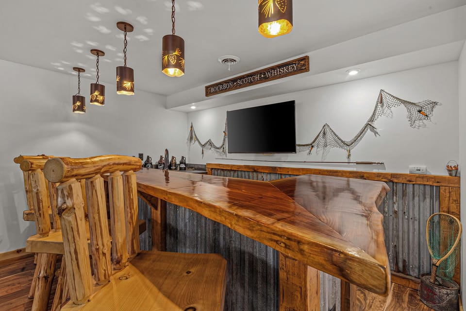 Lower level bar