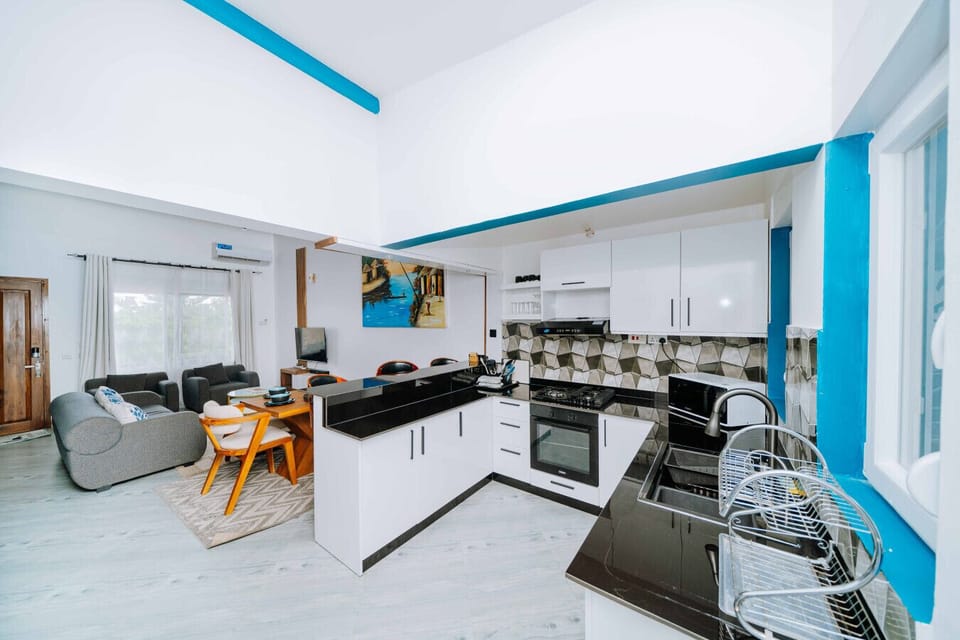 Kitchen - Dining - Living Room
