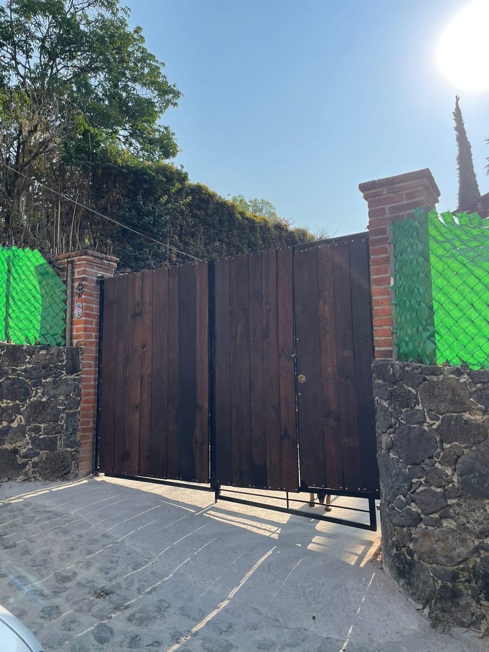 Front of property