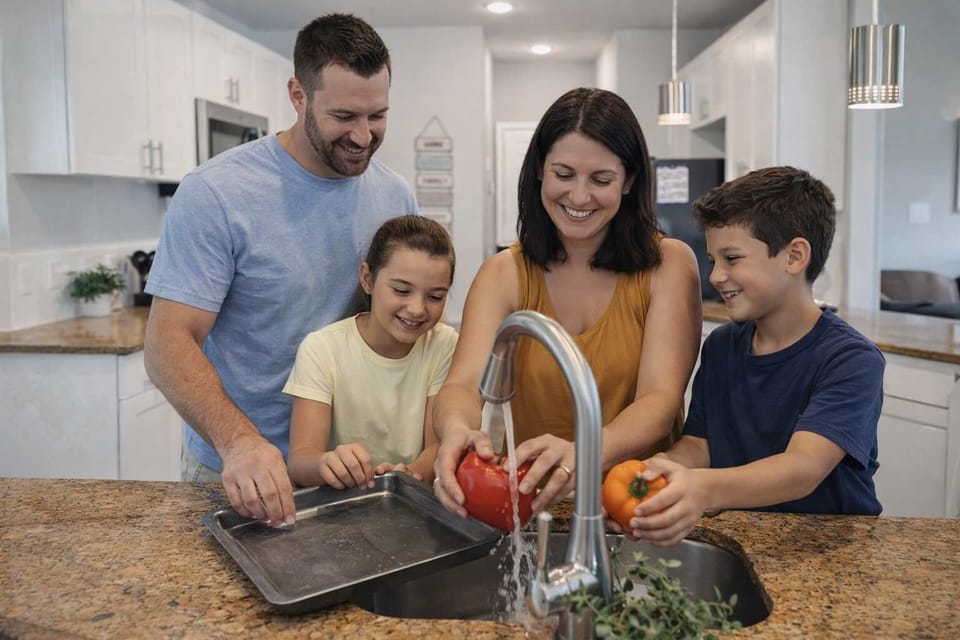 Family friendly kitchen