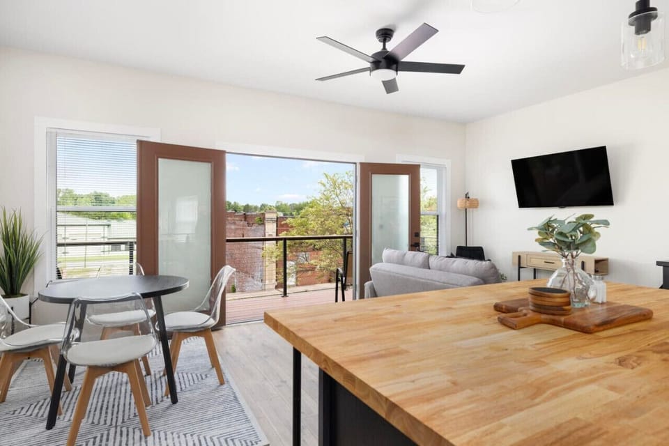 Welcome to the open and modern living area.